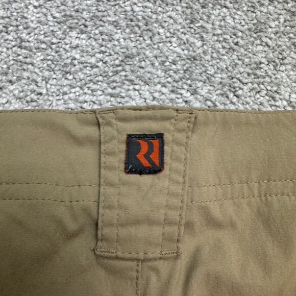 Royal Robbins Cargo Outdoor Pants Mens 40x30 Tan Brown Straight Leg Nylon Hike - Picture 5 of 16